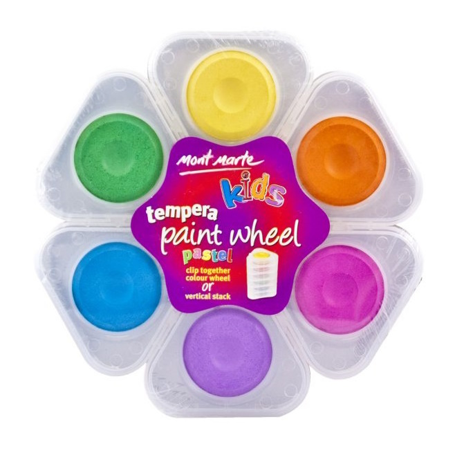 Mont Marte Tempera Paint Wheel (pastel)