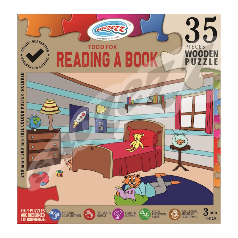 Todd Fox Reading a Book (35 piece)