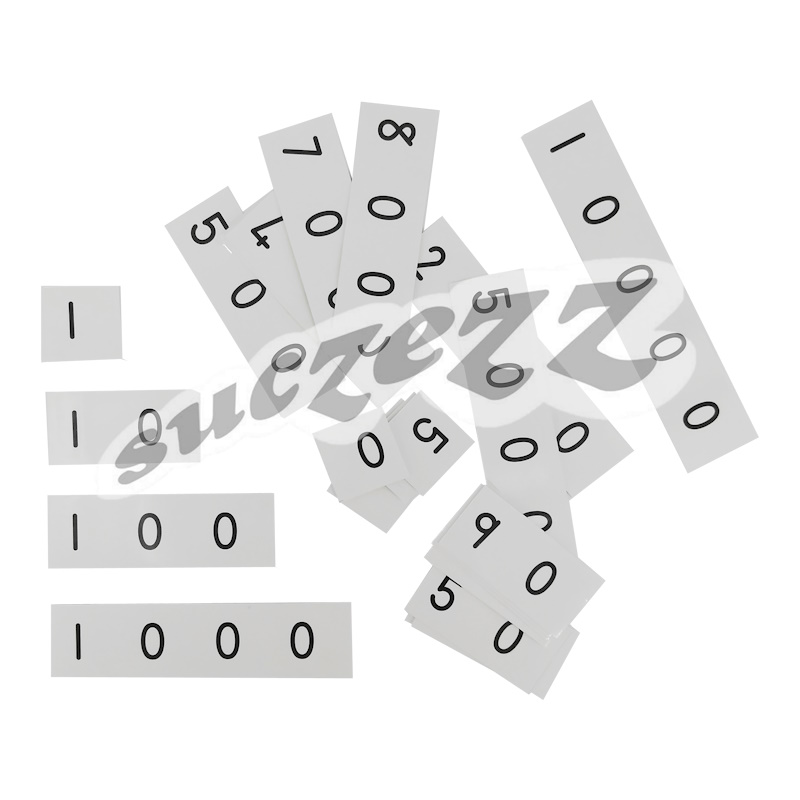 Math Flard Cards (Building Numbers)