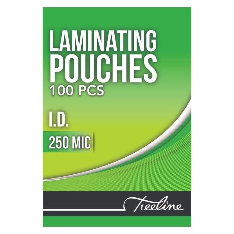 Treeline ID Laminating Pouches 250mic (95 x 65mm) (100)