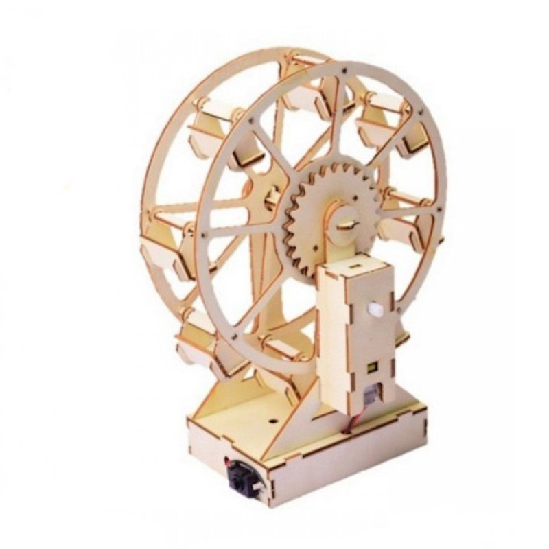 STEM DIY Wooden Ferris Wheel Kit