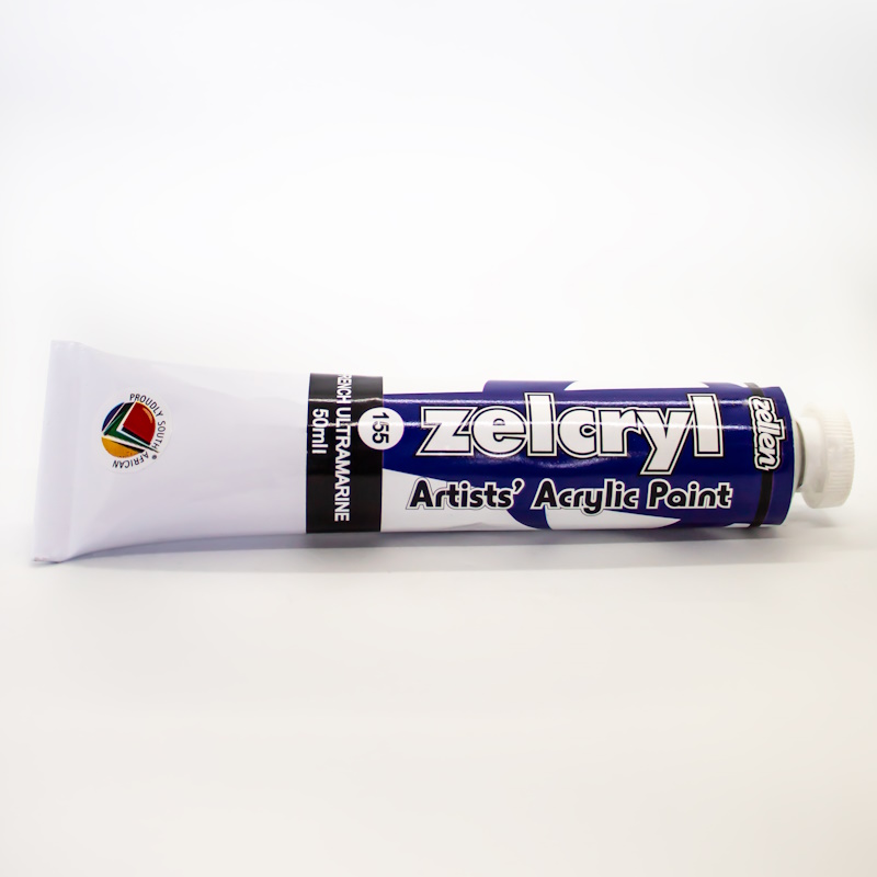Zellen Zelcryl Acrylic Paint 50ml (french ultra)