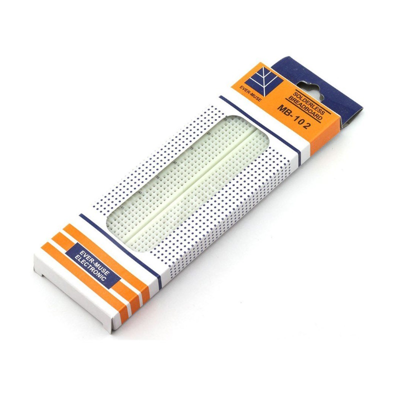 Solderless Full Size Breadboard 830 Point (MB-102)