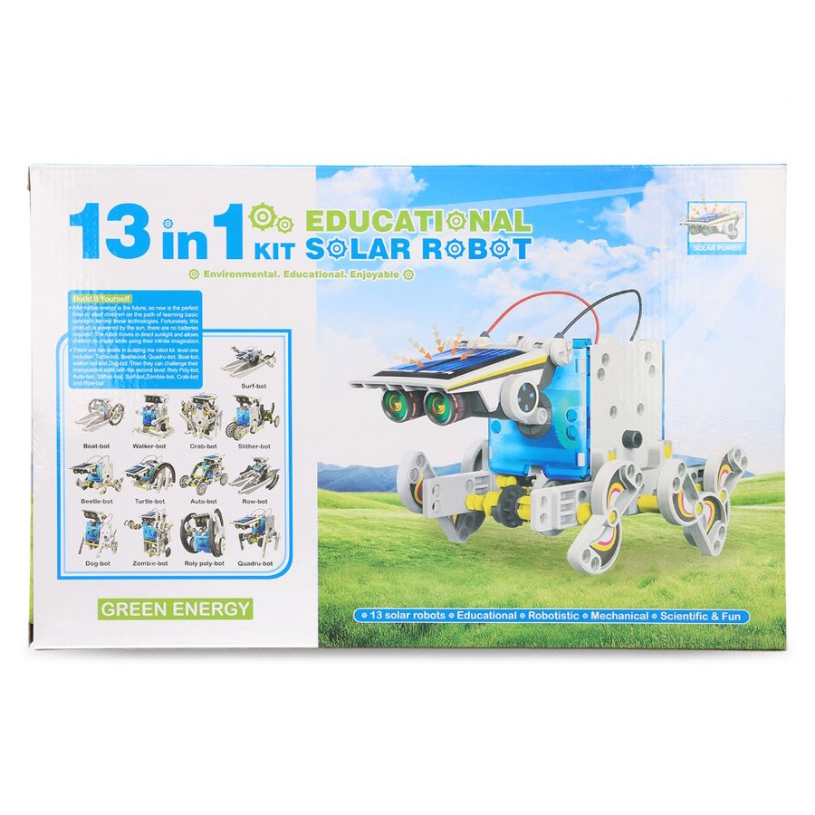 13 in 1 Educational Solar Robot Kit