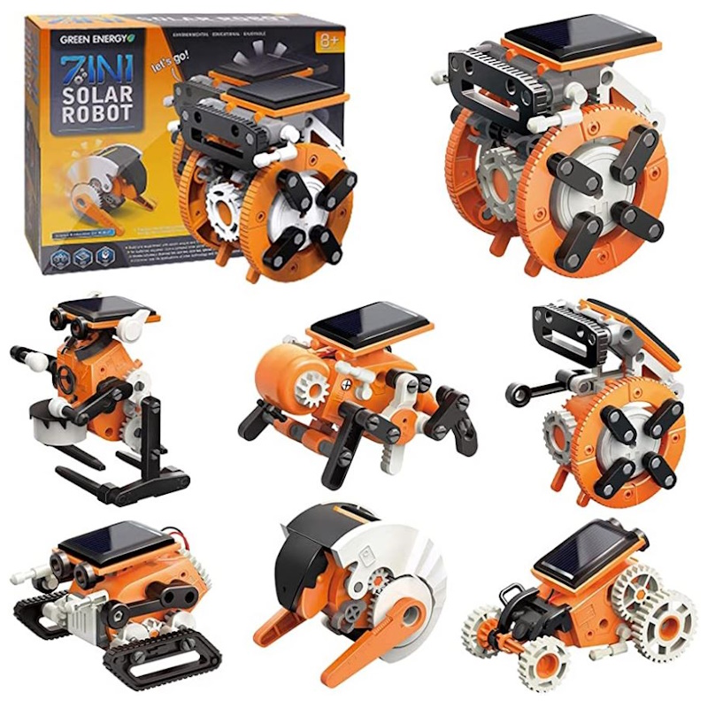 7 in 1 Solar Robot Kit