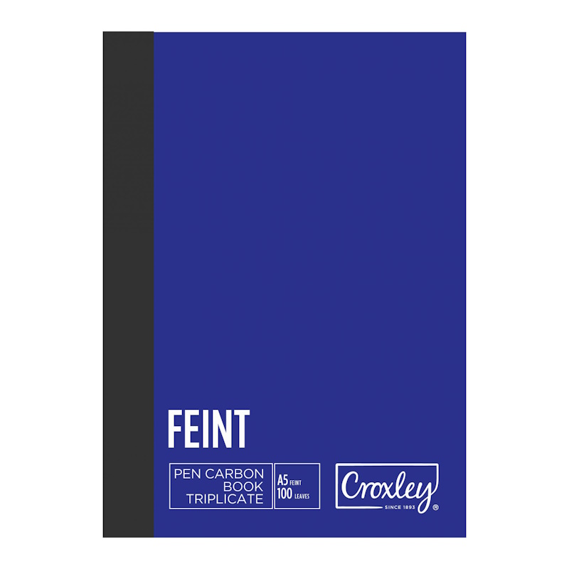 Croxley Triplicate Feint Margin Book A5 (JD222U)