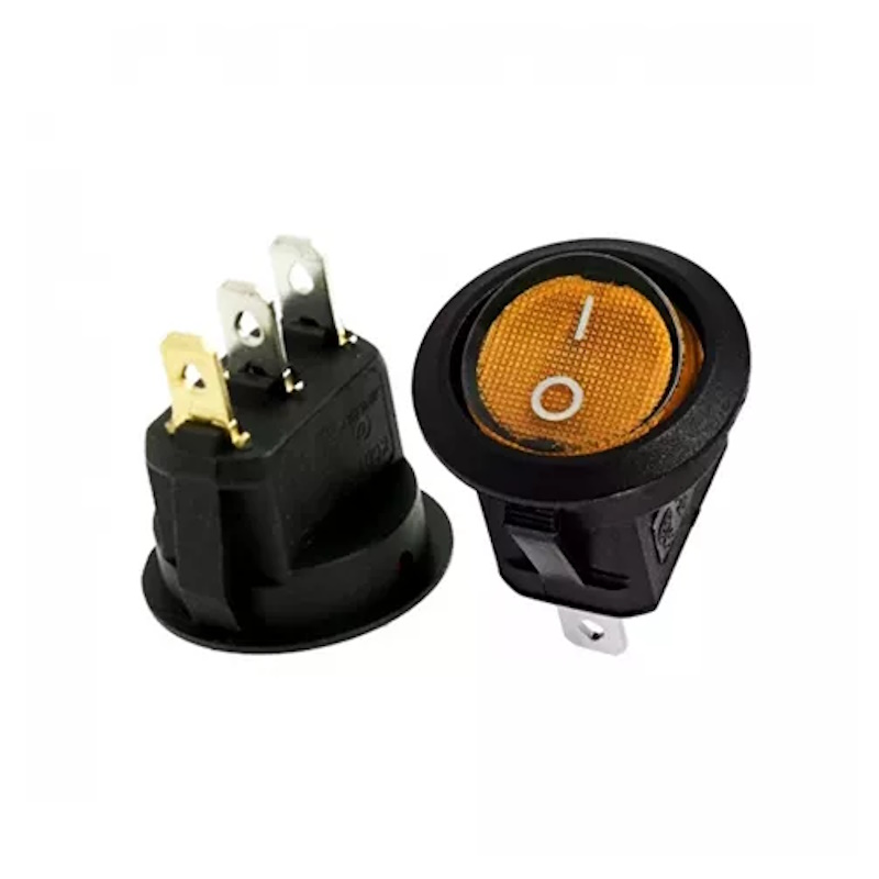 Light and Switch Yellow 250V 6A (2)