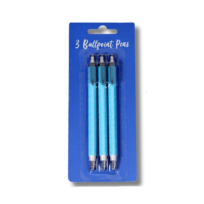 Kenzel Ballpoint Pen 3 Set (blue)