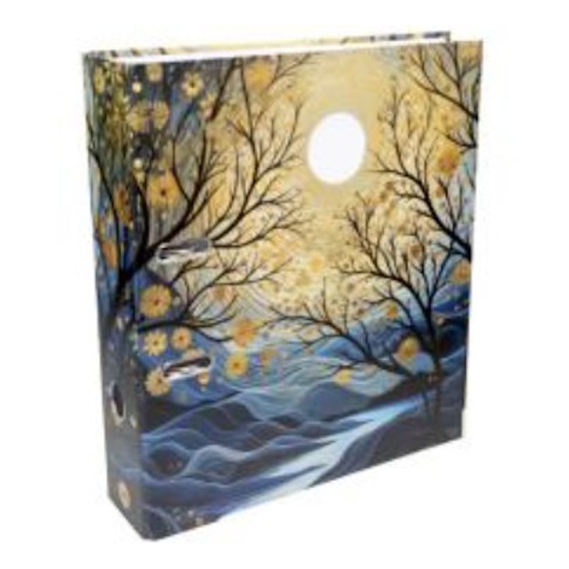 Kenzel Lever Arch File A4 70mm (yellow moon)