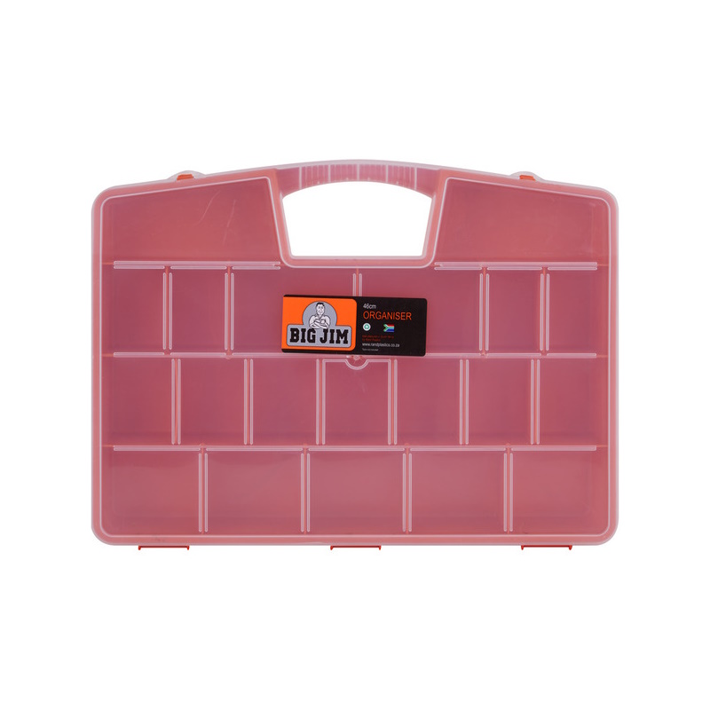 Big Jim Standard Organiser 46cm (orange)