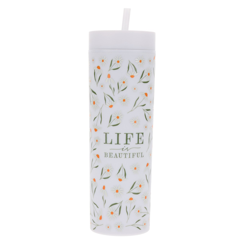 Life is Beautiful Plastic Tumbler (TBR004)