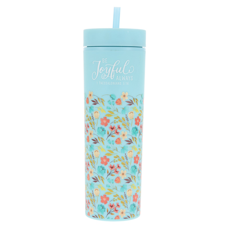 Be Joyful Always Plastic Tumbler (TBR003)