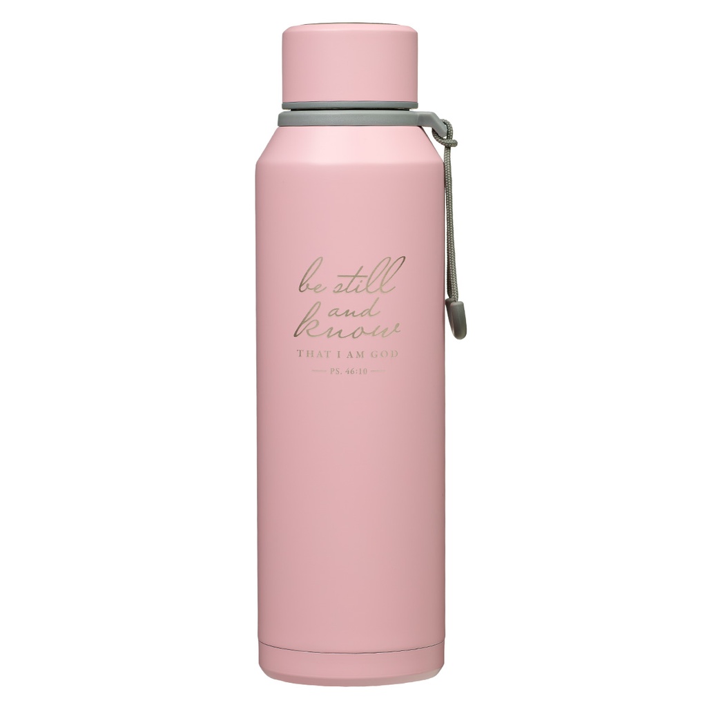 Be Still and Know Stainless Steel Water Bottle (FLS080)
