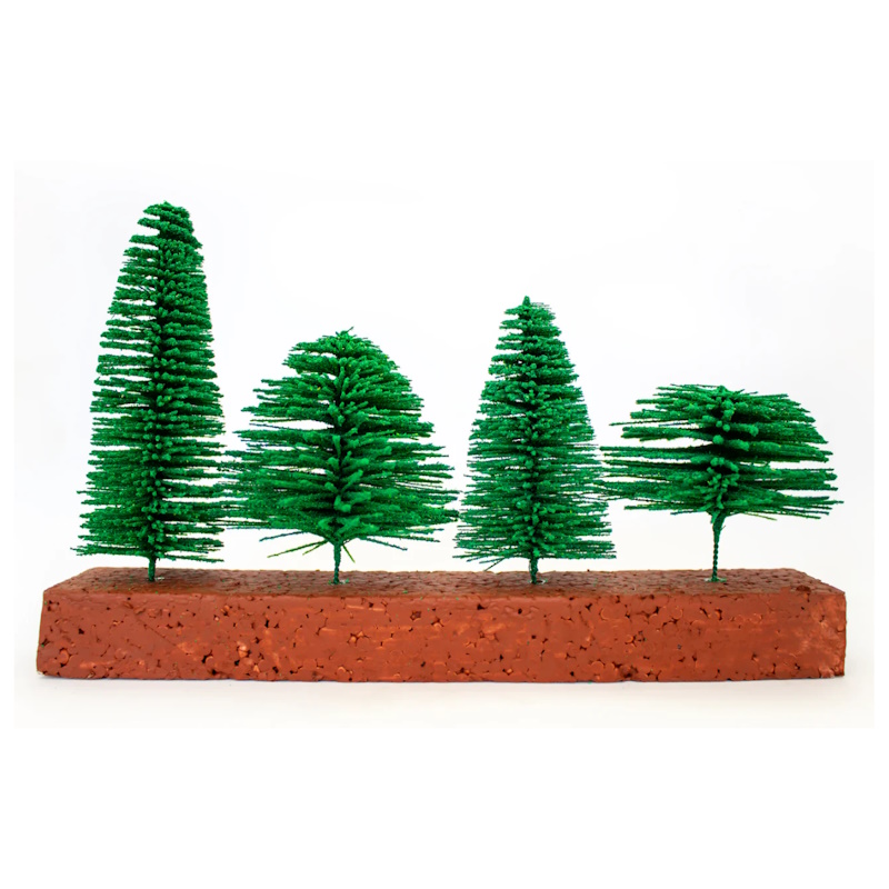 Pro-Art Scenic Assorted Trees (4) (7807)