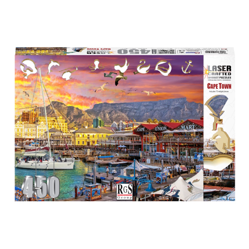 Cape Town Laser Crafted Widget Puzzle (450 pieces)