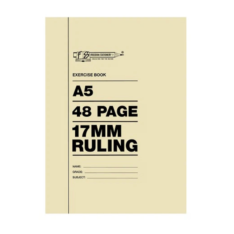 College Exercise Book 17mm A5 (48 page)