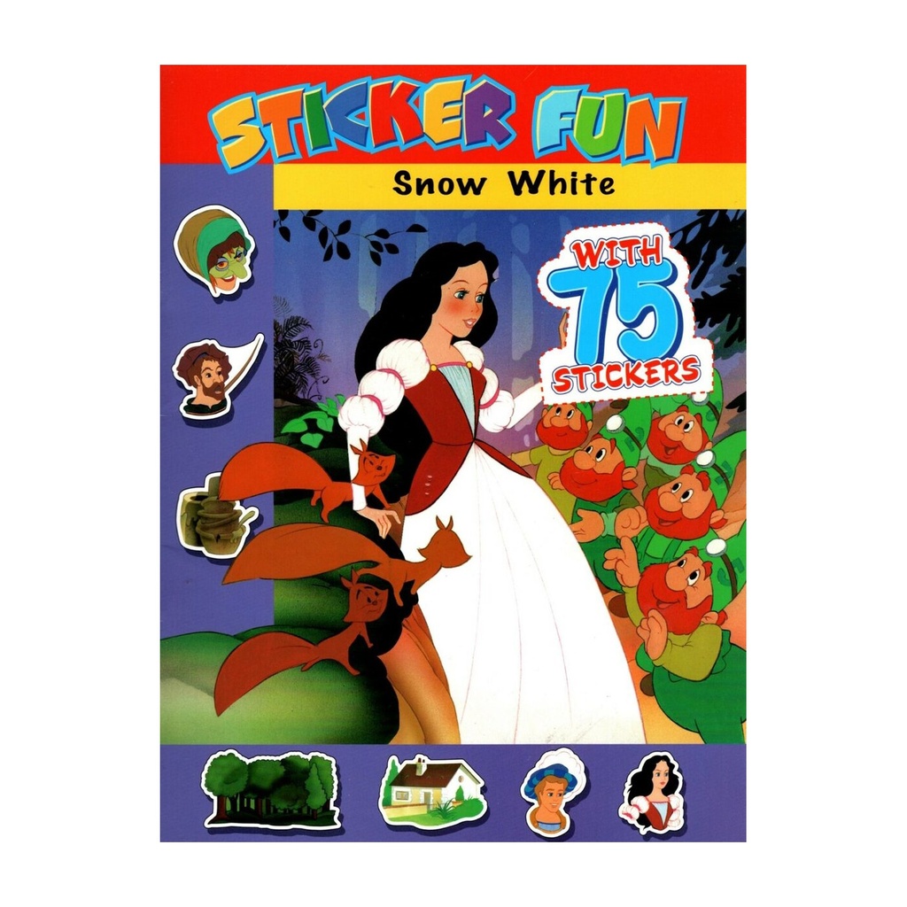 Sticker Fun Story Book Assorted (A476)