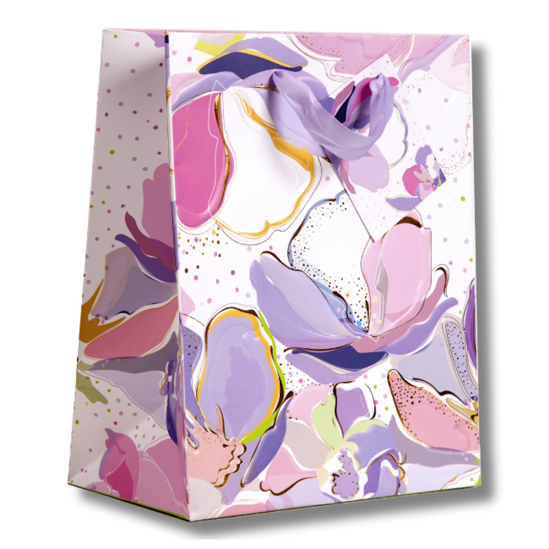 Turnowsky Gift Bag Medium (pink flower)
