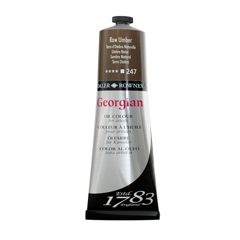 Daler Rowney Georgian Oil Paint 38ml (raw umber)