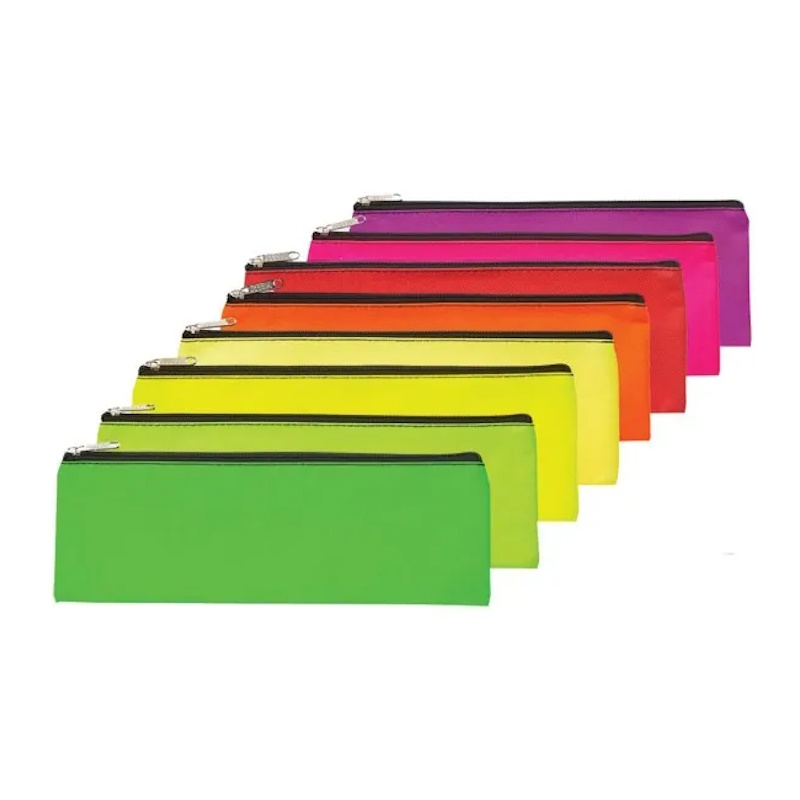 Meeco Nylon Pencil Bag (large) (assorted)