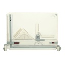 Trefoil Technical Drawing Board A3 (full house) + Flexicurve Ruler 50cm