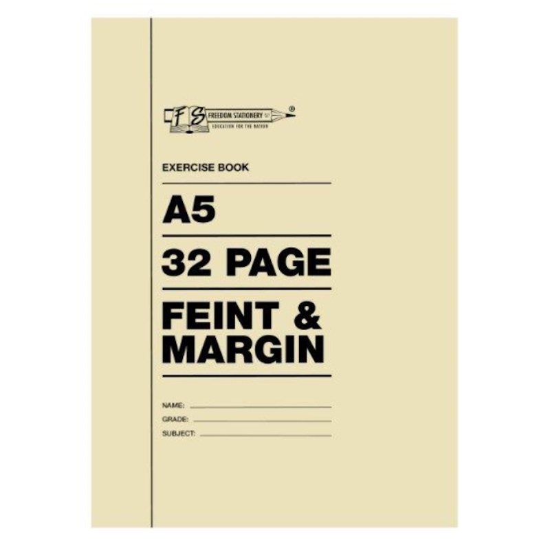 College Exercise Book FM A5 (32 page)