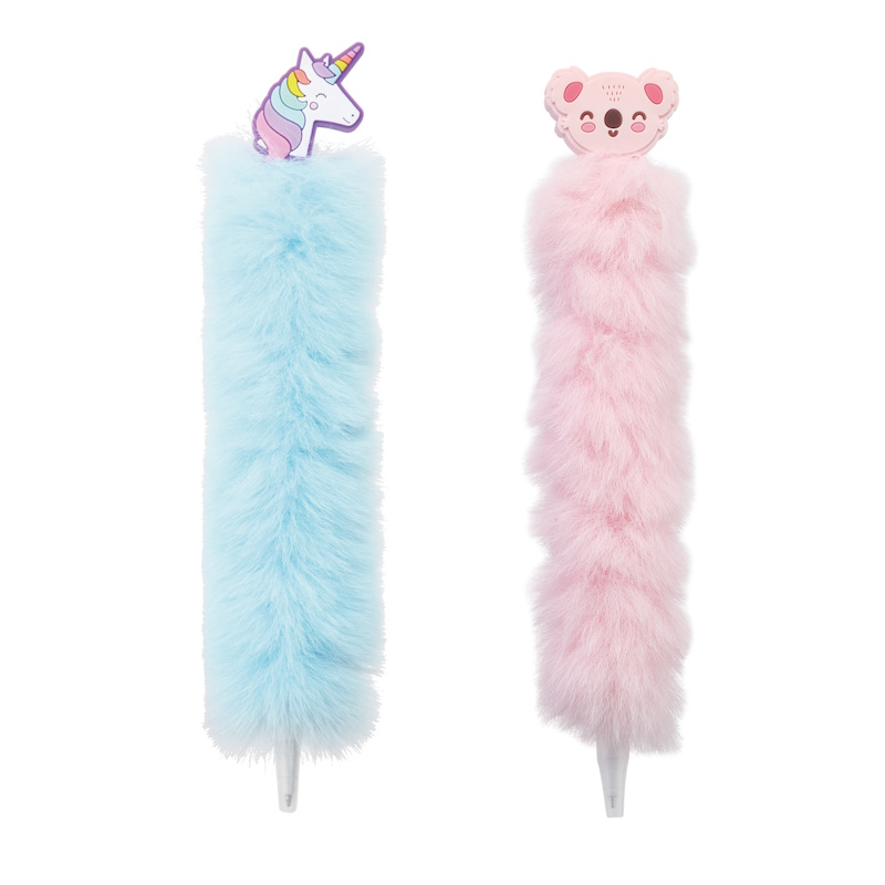 Colour Me Vibes Novelty Pen Fluffy Barrel (assorted) (8384/8391)