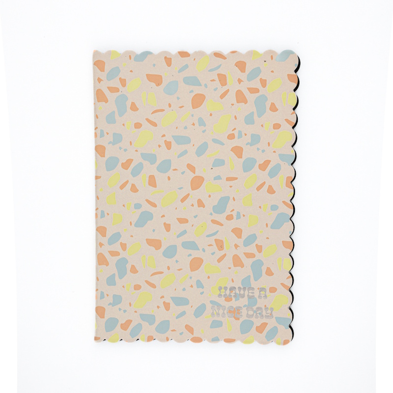 Colour Me Vibes Soft PU Cover Ruled Notebook Have a Nice Day A5 (64 sheets) (7967)
