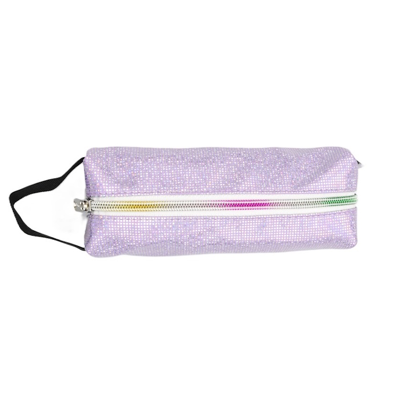 Colour Me Vibes Glitter Pencil Bag 20cm (purple) (7592)