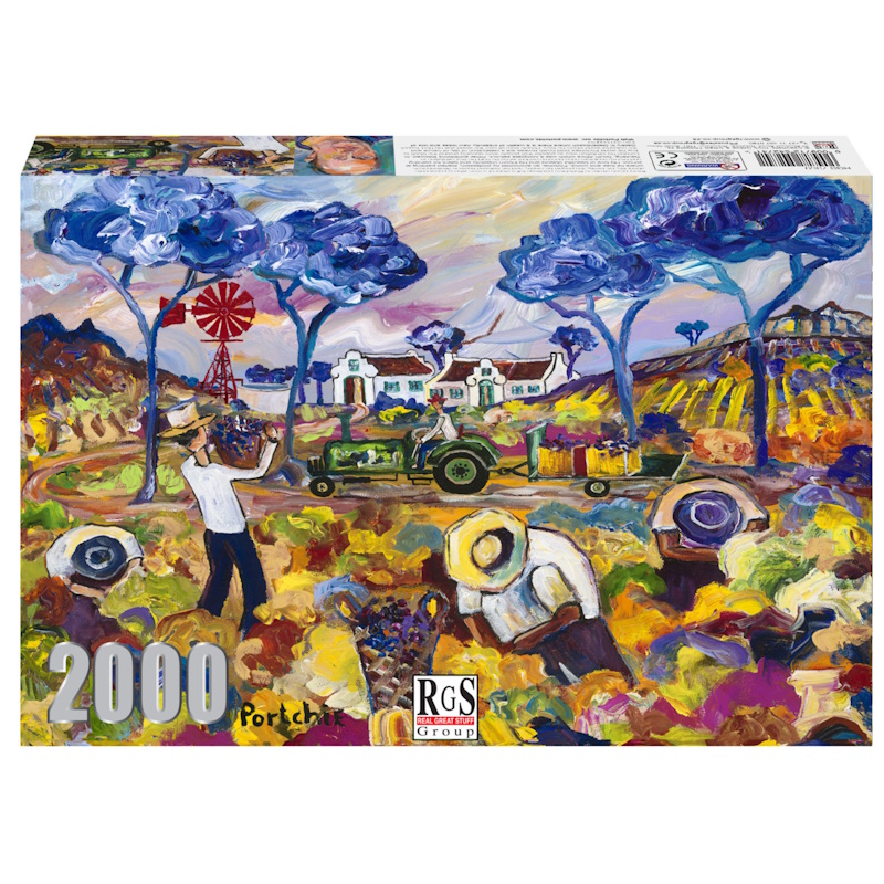 The Harvest by Portchie Cardboard Puzzle (2000 pieces)