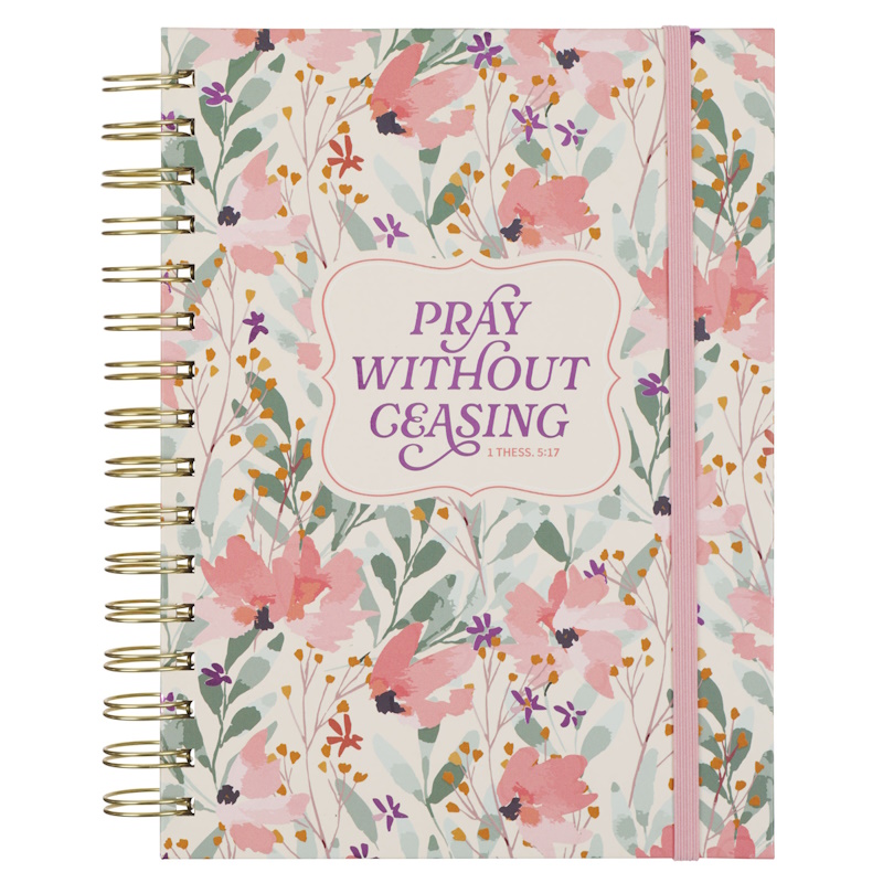 Pray Without Ceasing Chunky Wirebound Journal (XJLE051)