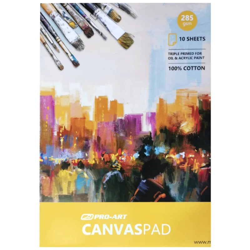 Pro-Art Canvas Pad 285gsm (10 sheets)
