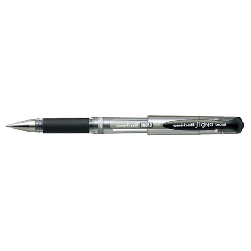 Uni-Ball Signo Broad Gel Pen 1.0mm (UM-153) (black)