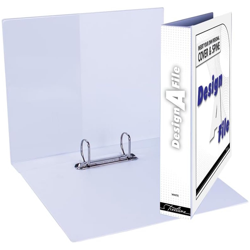 Treeline Design-a-File 2-D Ring 50mm (white)