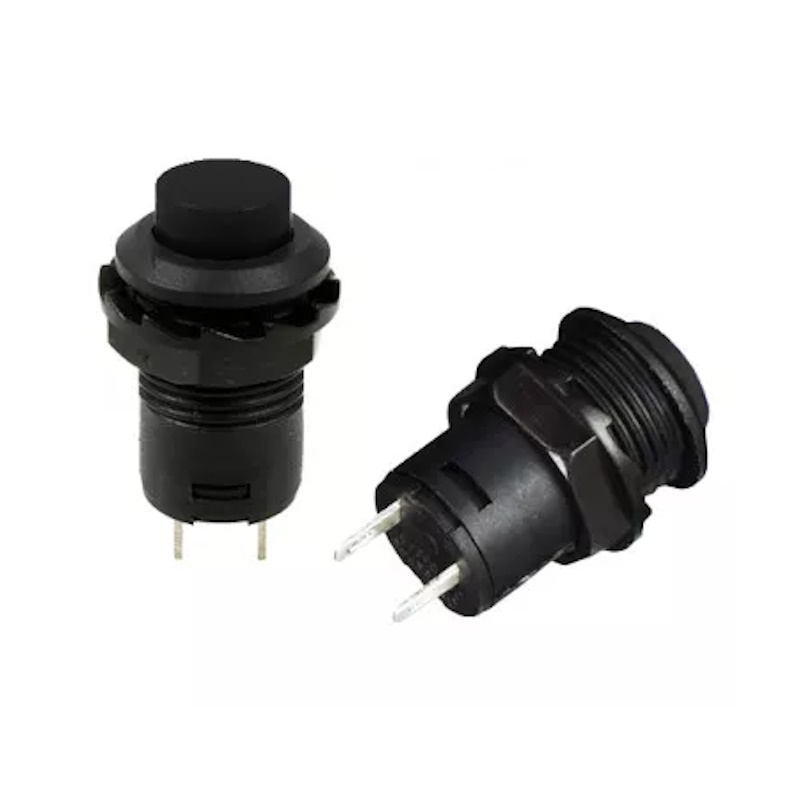Switch Momentary 3A 250V (black)