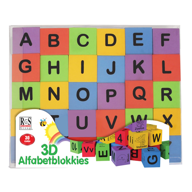 RGS EVA Afrikaans Alfabet Blokkies