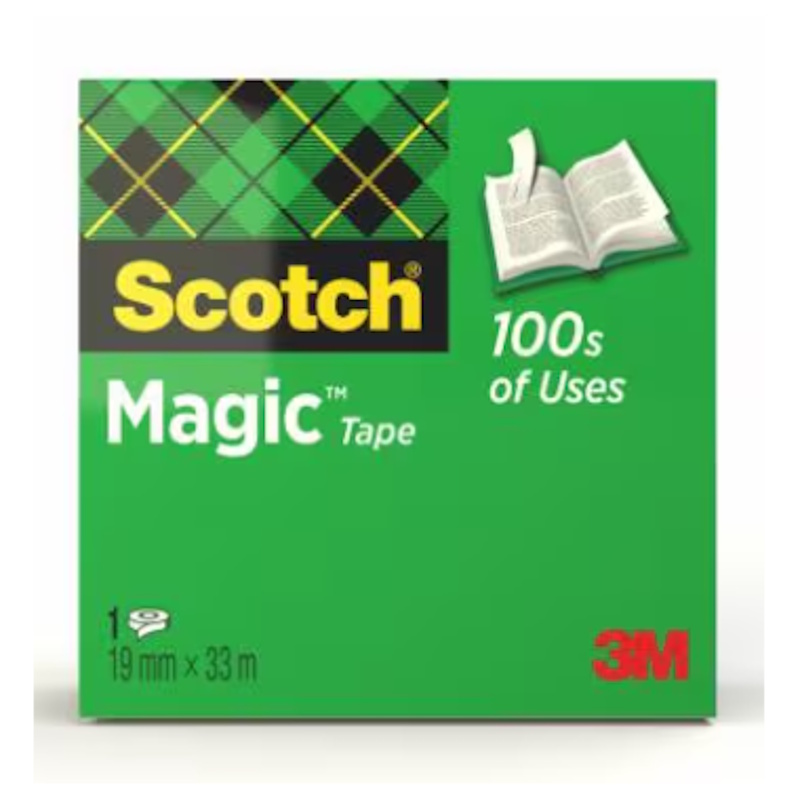 3M Scotch Magic Tape 19mm x 33m