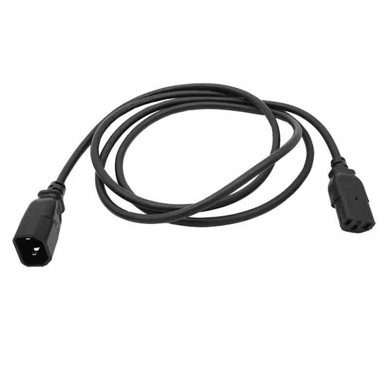 Male - Female IEC Power Cable 1.8m