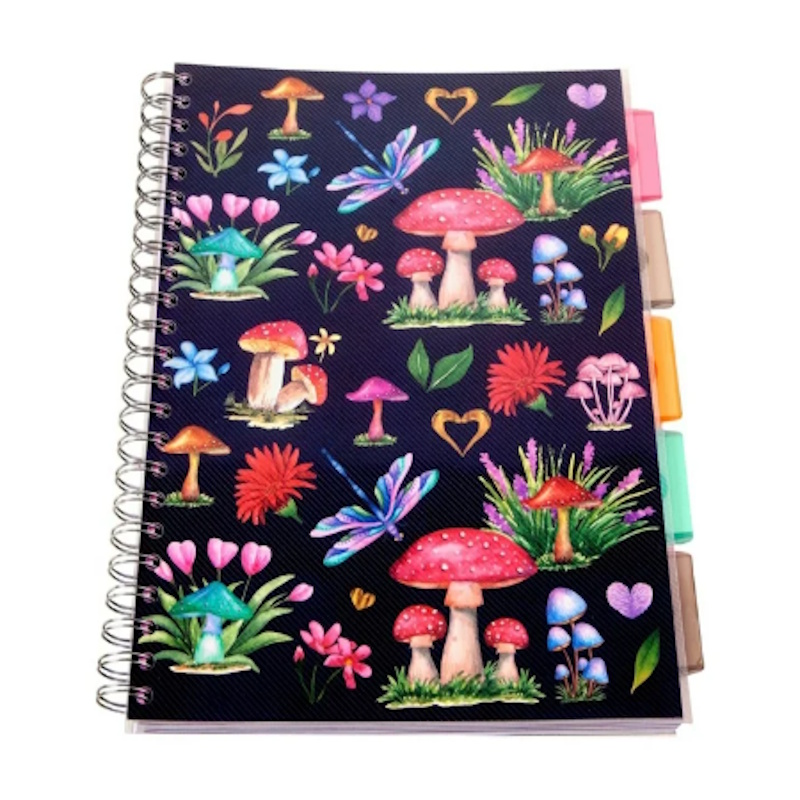 Kenzel Project Book Mushrooms A4 (100 sheets) (PFA42306)