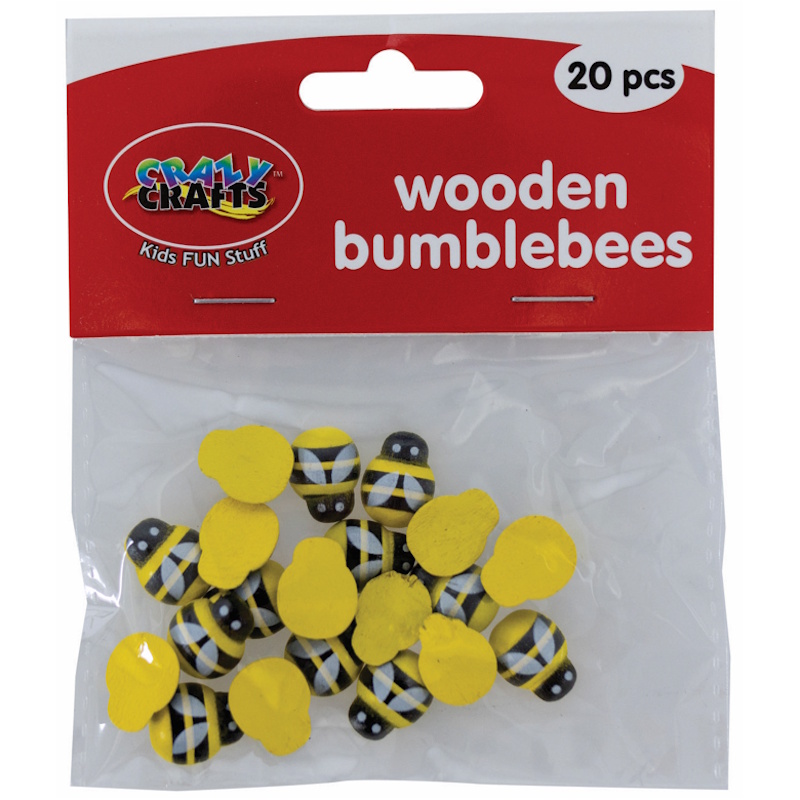 Crazy Craft Wooden Bumblebee (20)