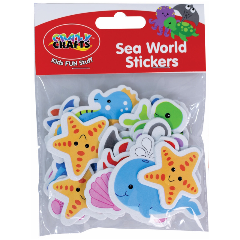 Crazy Craft Sea World Stickers
