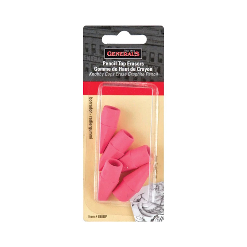 General's Pencil Top Erasers