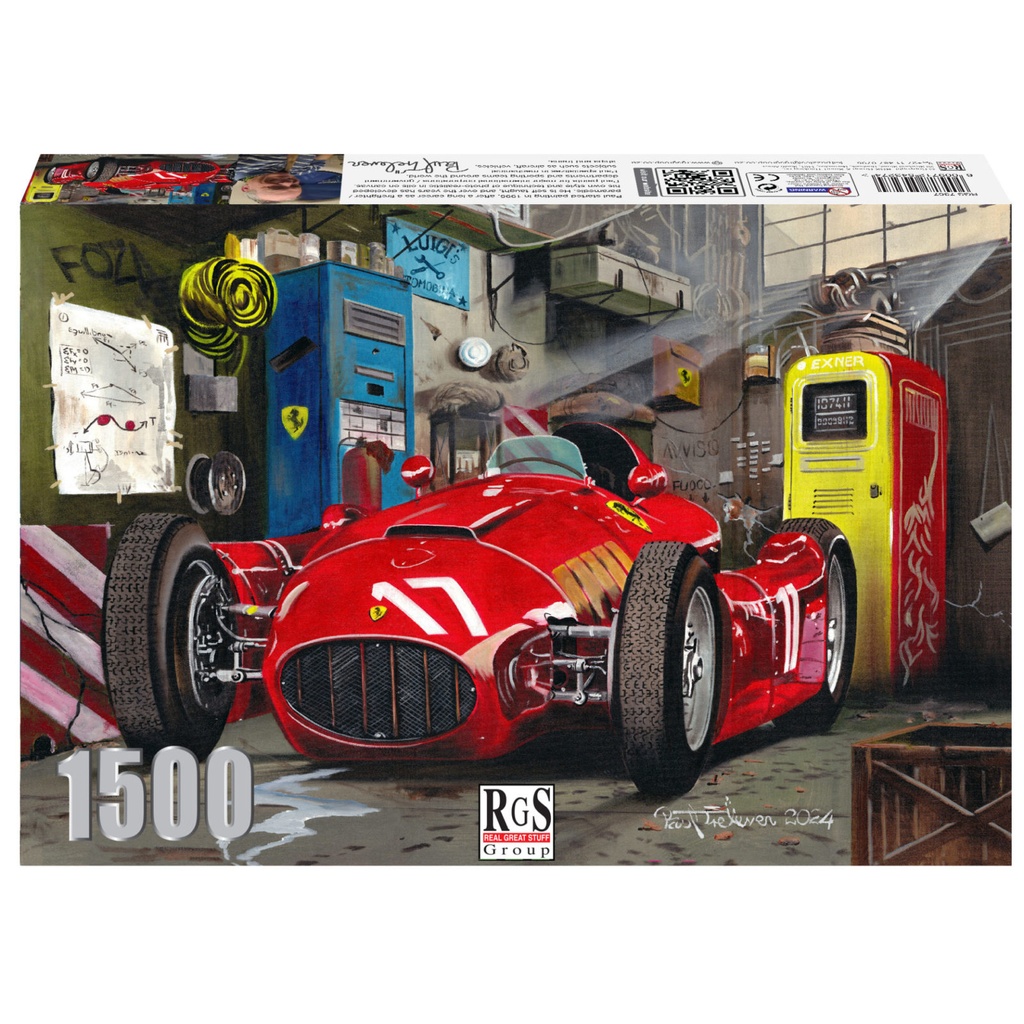 Vintage Workshop Cardboard Puzzle (1500 pieces)