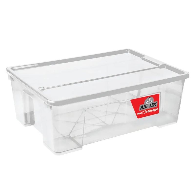 Big Jim Alpha Storage Box 30l (clear)