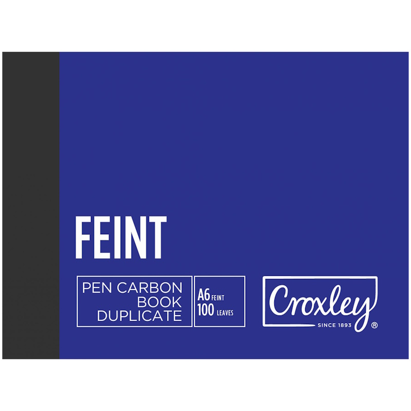 Croxley Duplicate Feint Margin Book A6+ (JD11)