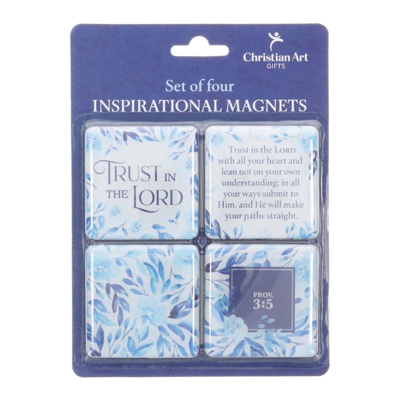 Trust in the Lord Magnet Set (4) (MGS095)