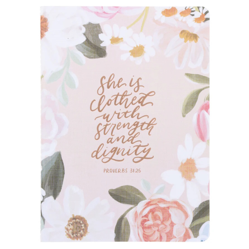 Clothed With Strength and Dignity Notebook (NB066)