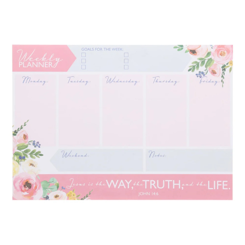 Jesus is the Way Weekly Planner A4 (DKP017)