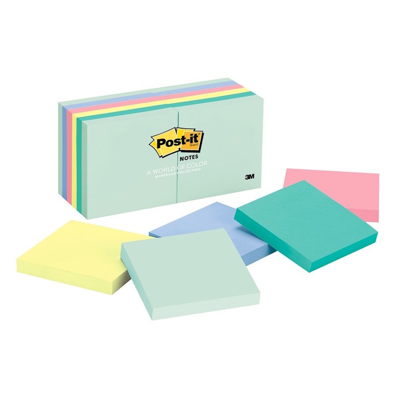 3M Post-it Notes 76mm x 76mm (Marseille) (12)