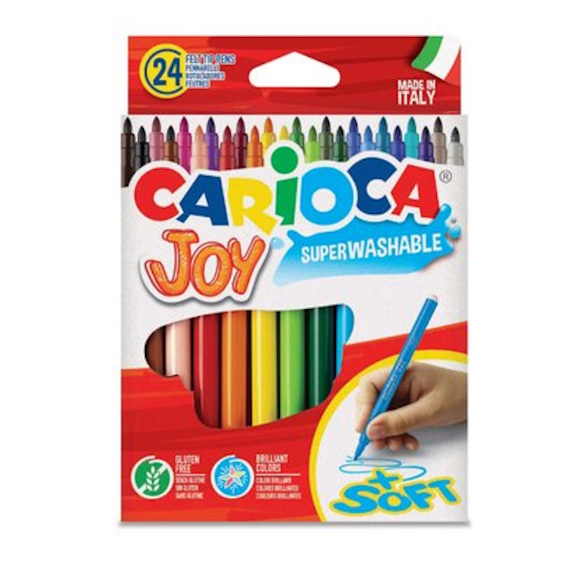 Carioca Joy Fibre Pens (24)
